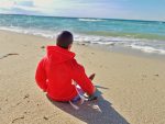 Beaches are my cup of Zen: Looking at the sea put some sand in the machinery that drove Jimmy's restlessness (Foto: Munich Globe Bloggers / Tara Tulpe)