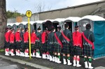 Waiting-for-salvation Army: St. Patrick's Day backstage (Foto: Munich Globe Bloggers)