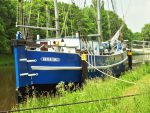 Zu schön für einen Selfie: Übersee-Luder Helene, Schifffahrtsmuseum Haren (Ems) - nicht im Bild: Lord Waldemar und Papenburg (Foto: Munich Globe Bloggers)